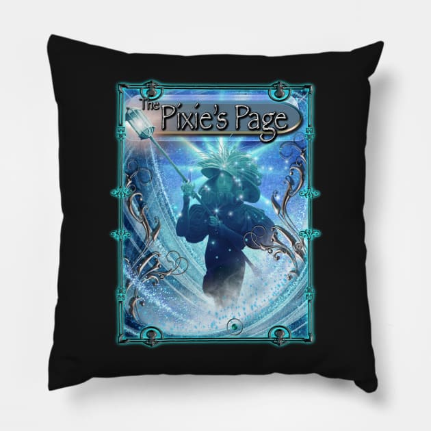 Pixie's Page Pillow by TinBennu