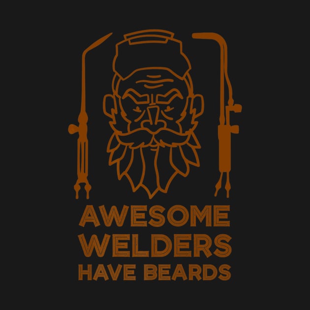 Welders Have Beards by KitsuneMask