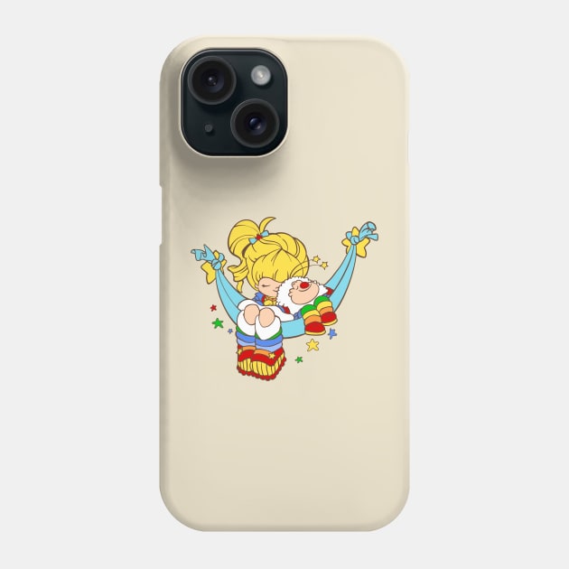 rainbow brite Phone Case by Sandieteecash