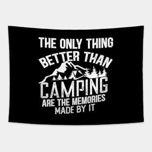 funny camping quotes Tapestry