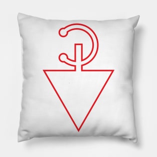 tazerzit symbol Pillow