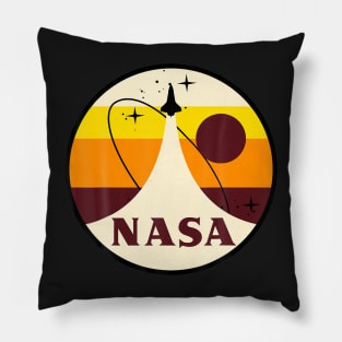 NASA Sunset Landscape Lift Off Pillow