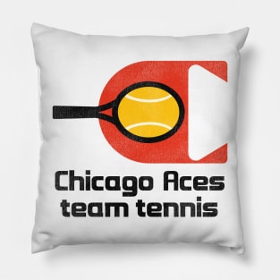 Chicago Aces Defunct Tennis Team Pillow