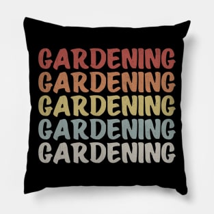 Gardening Galore Simple Gardening Gift Pillow