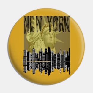 NEW YORK Pin