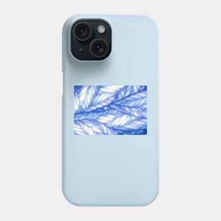 Winter Sun. - tree & leaf. Phone Case