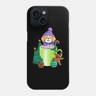 Cute and Lovely Animals with Christmas Vibes Phone Case