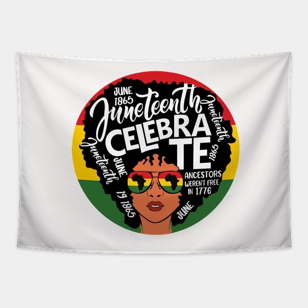 juneteenth 1865 Tapestry by first12