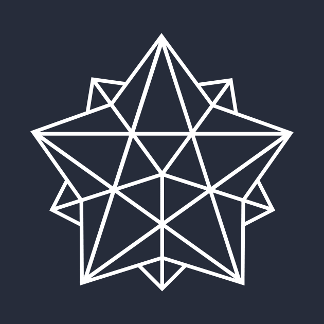 Minimalist Polyhedron by PaletteDesigns