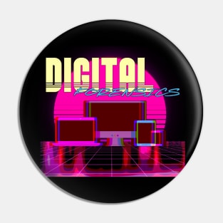 Retro Digital Forensics Pin