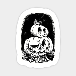 Pumpkin buddies Magnet