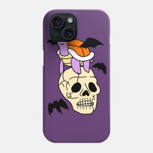 Spooky Skull Turtle Phone Case