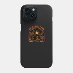 SURFING MEXICAN PIPELINE PUERTO ESCONDIDO Phone Case