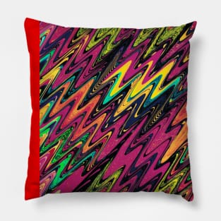 Abstract Waves Pillow