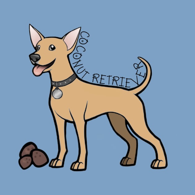 Coconut Retriever (light brown) by SAFEstkitts