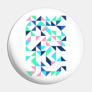 Creative Geometric Colourful Triangle Pattern #20 Pin