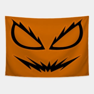 Jack O Lantern Face Tapestry