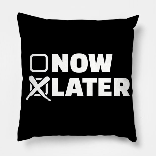 Now later Pillow by Designzz