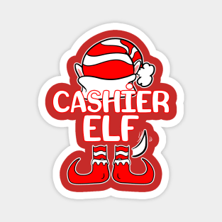Cashier Elf Magnet