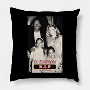 OJ Simpson 4 and family Pillow