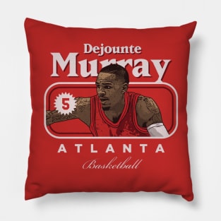 Dejounte Murray Atlanta Cover Pillow