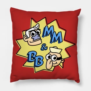 Mermaid Man and Barnacle Boy Pillow