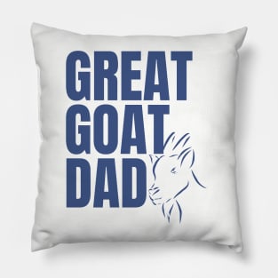 Goat Dad Pillow