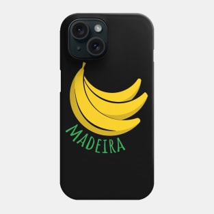 Madeira Island banana icon Phone Case