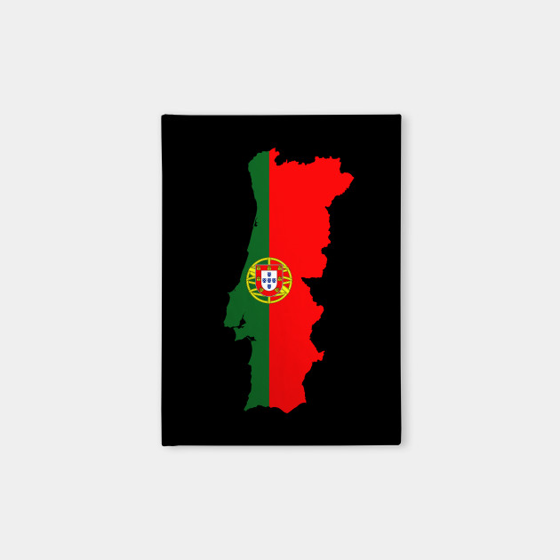 Flag Map Portugal Flag Map Portugal Notebook Teepublic