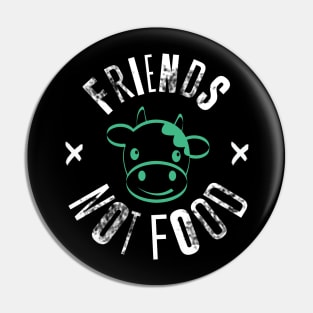 Friends Not Food Pin