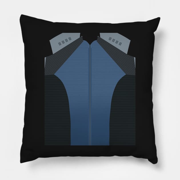 Command Uniform ~ Planetary Union ~ The Orville Pillow by Ruxandas