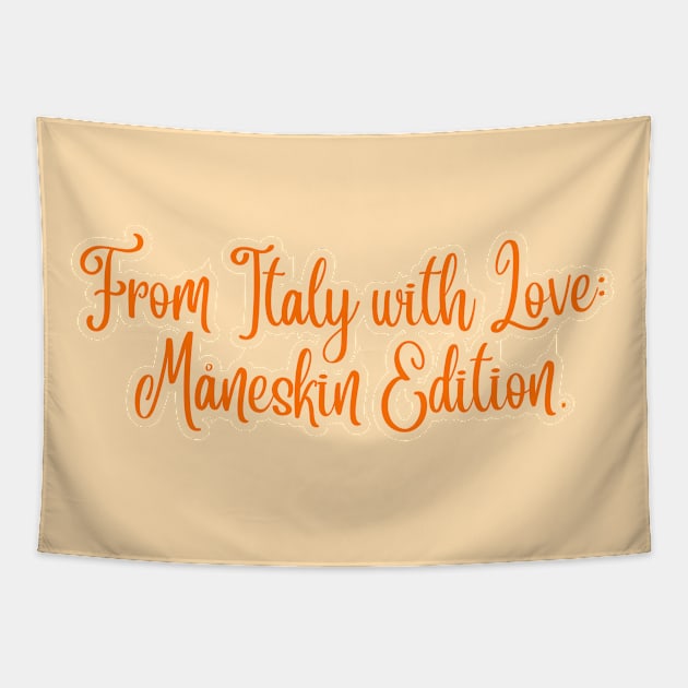 From Italy with Love:  Måneskin Edition. Tapestry by Dlittlepony