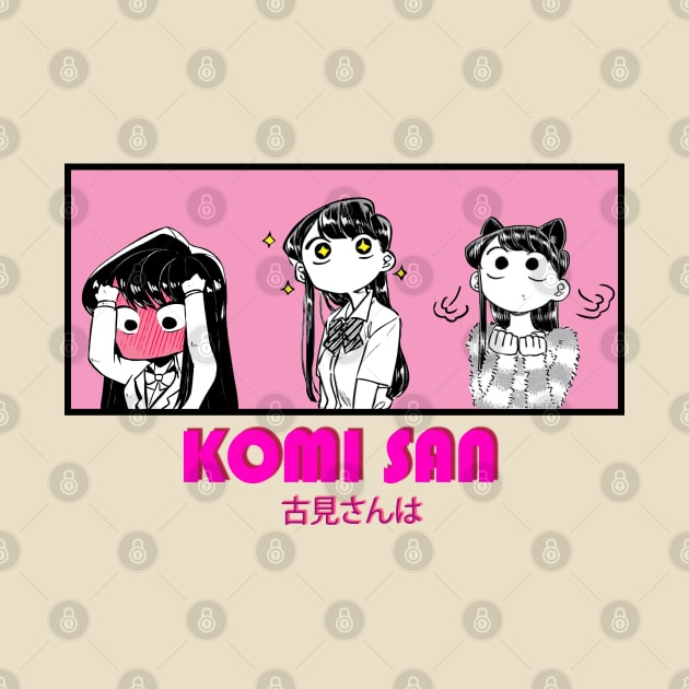 Kawai KOMI SAN || Komi San Can't Communicate Merch by saturnswamp