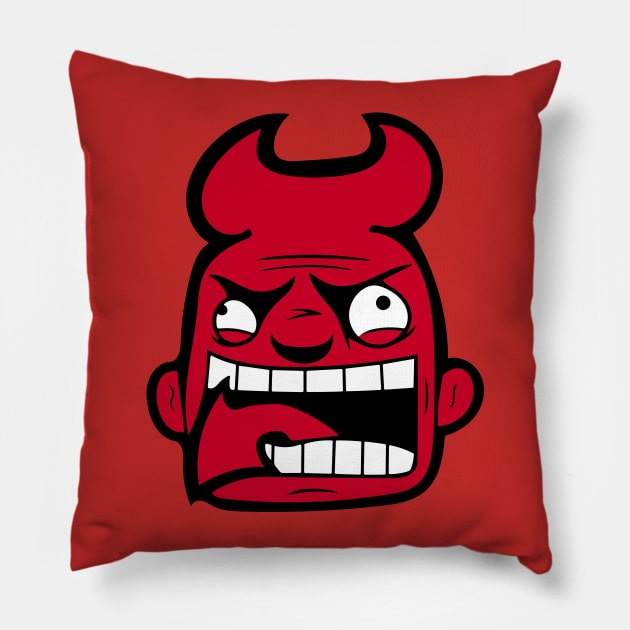 New Jersey Hellion Pillow by rabidhabs