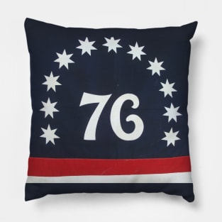 Spirit of 76 Flag Pillow