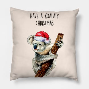 KOALATY CHRISTMAS Pillow