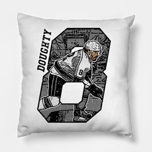 Drew Doughty Los Angles Offset Pillow