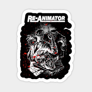 Retro Reanimator Birthday Gift Magnet