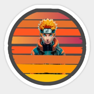 3”x3” Circle Izakaya Naruto Stickers — San José Made