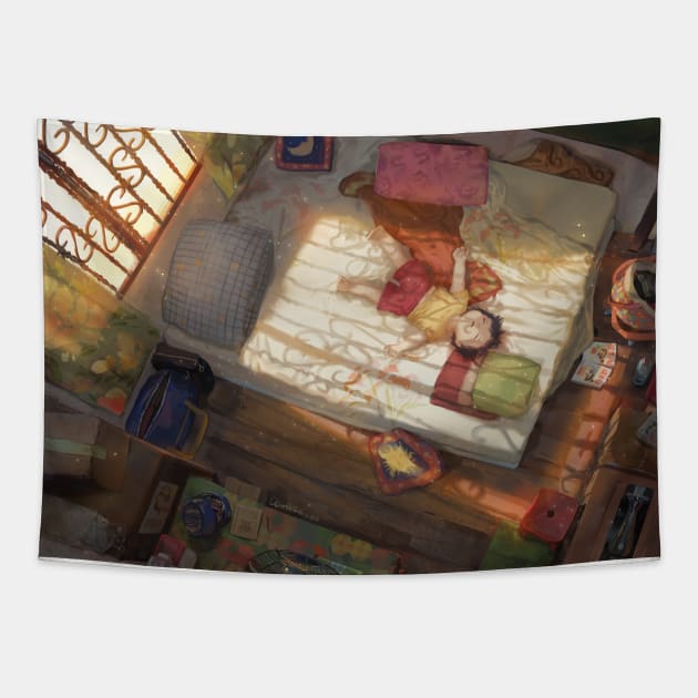 Warmth Tapestry by Clivef Poire