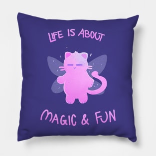 Little Fairy Catto! Pillow