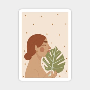 Plant Lady Magnet