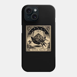 Oops - Critical Failure Phone Case