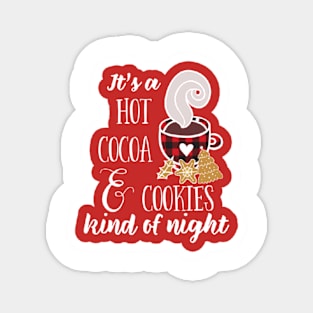 Christmas hot chocolate Magnet