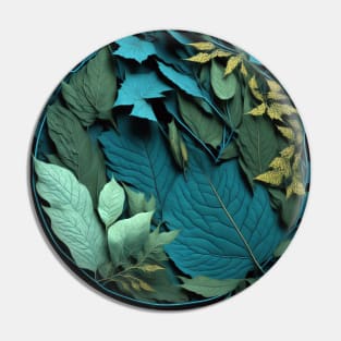 Keleidoscope of forest leaves Pin