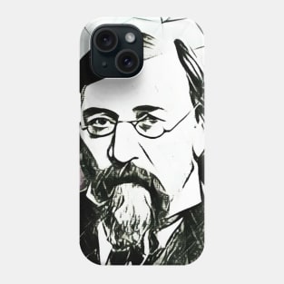 Rufus Wilmot Griswold Black And White Portrait | Rufus Wilmot Griswold Artwork 3 Phone Case