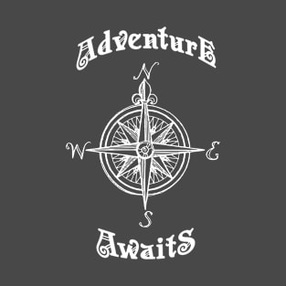 Adventure Awaits Compass Rose T-Shirt