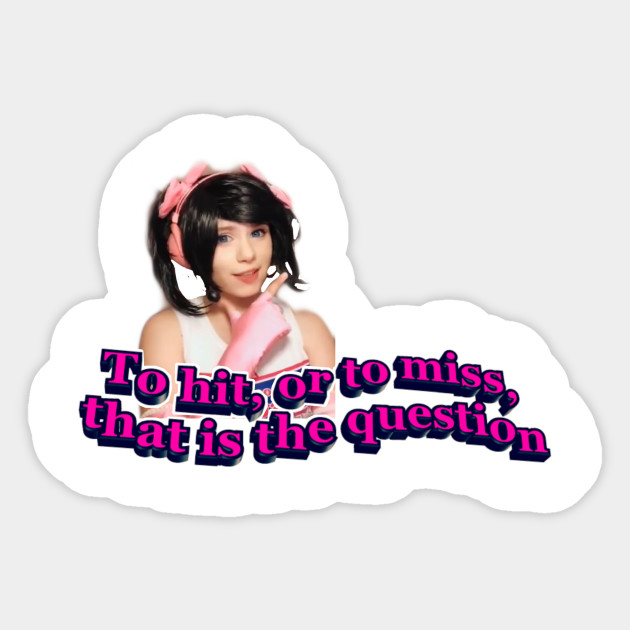 Hit Or Miss Tiktok Sticker Teepublic