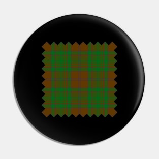 Clan MacAlister of Glenbarr Hunting Tartan Pin