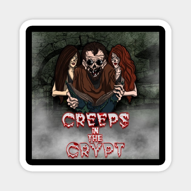 Creeps in the Crypt - Blood Splatter Magnet by Creeps In The Crypt